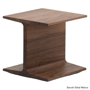 De La Espada I Beam Side Table - Walnut 345W