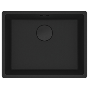 Franke Maris 520mm Single Bowl Topmount Sink Matte Black