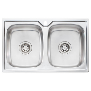 Oliveri Endeavour Double Bowl Topmount Sink