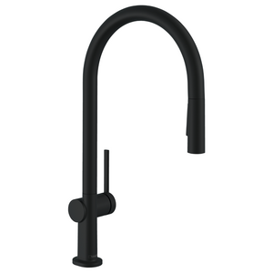 Hansgrohe Talis M54 2jet Pull Out Sink Mixer - Matte Black