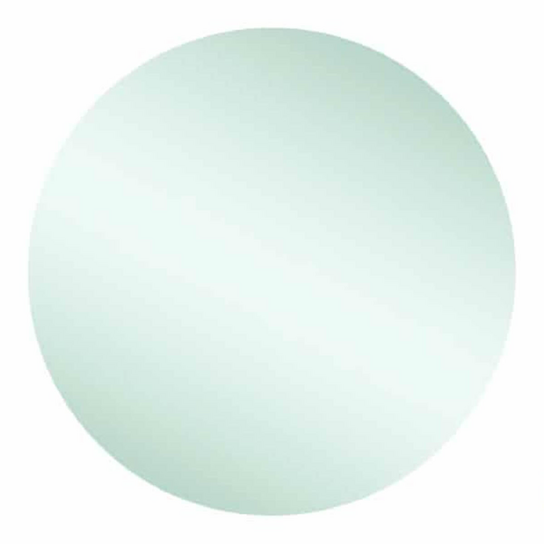 Thermogroup Ablaze 500 Rio Round Polished Edge Bathroom Mirror with Hangers RR5050HN