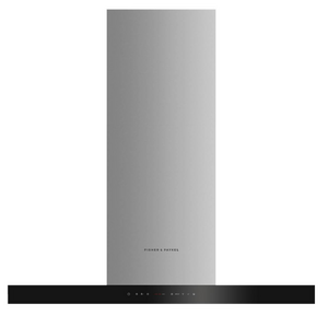 Fisher & Paykel Series 7 90cm Box Chimney Wall Canopy Rangehood