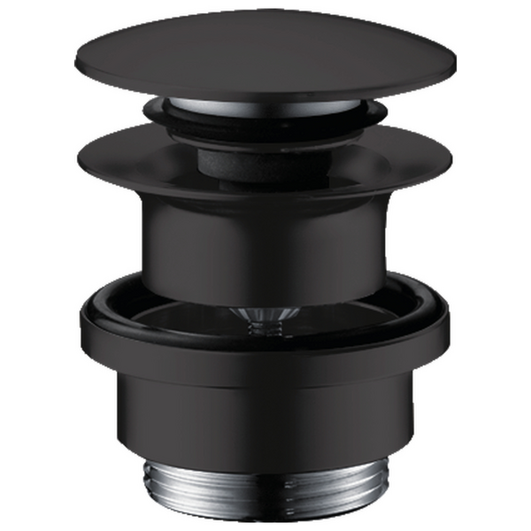 Hansgrohe Push-Open Waste Set - Matte Black 50100670