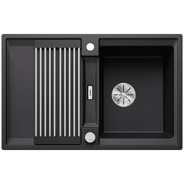 Blanco Adira 45S Single Bowl Sink with Left Hand Drainer Reversible Black 528129