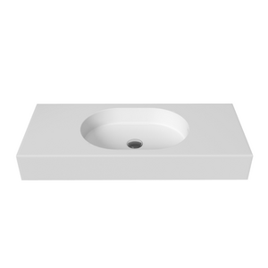 Omvivo Arki 900 Basin - No Tap Hole ARVSS900C0TH