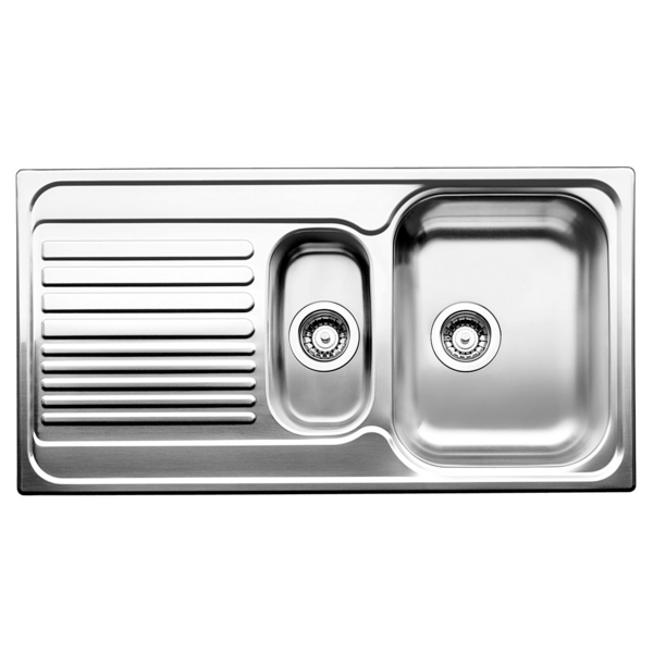 Blanco 1¼ Right Hand bowl Inset Sink with Drainer BTIPO6SRK5