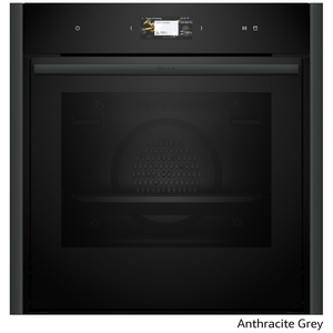 NEFF 60cm Slide & Hide Oven with FullSteam Anthracite Grey