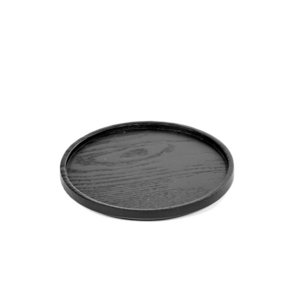 Serax Passe Partout Bottle Wood Coaster Set Of 4 Black B0219221