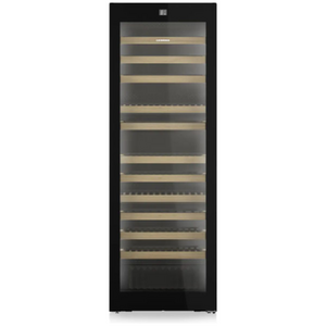 Liebherr Vinidor Selection 182 Bottle WPgbh 7473 Freestanding Multi Zone Wine Fridge Black Steel WPGBH7473