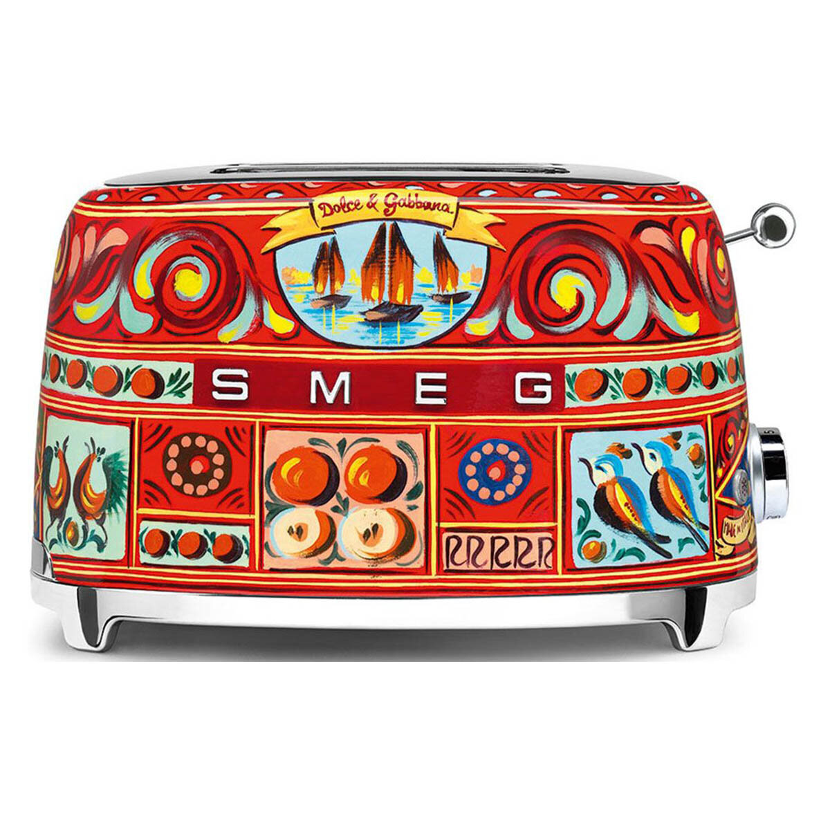Smeg Dolce & Gabbana 50s Retro Style 2 Slice Toaster TSF01DGAU | Winning Appliances Smeg Dolce & Gabbana 50s Retro Style 2 Slice Toaster TSF01DGAU | Winning Appliances