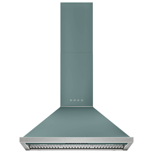Smeg 90cm Portofino Decorative Wall Rangehood Emerald Green
