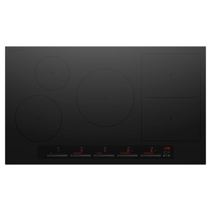 Fisher & Paykel Series 7 90cm 5 Zone SmartZone Induction Cooktop Black CI804ZDTB5 CI905ZDTB5