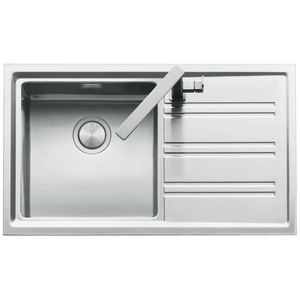 Barazza Easy Single Bowl Right Hand Drainer Sink