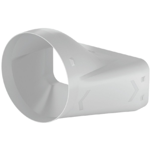 Fisher & Paykel Rectangular Ducting to 150mm Diameter Round DA222X89D150