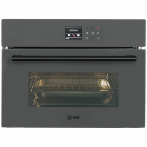 ILVE 45cm Grigio Lusso Compact Combi-Steam Oven