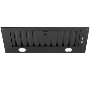 Schweigen 52cm Undermount Rangehood Matte Black On Board Motor