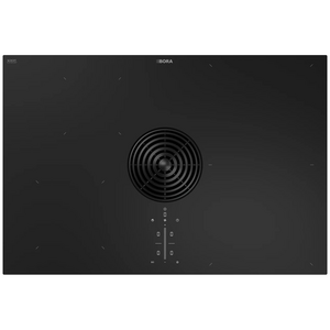 Bora M Pure Series 2 76cm Induction Cooktop with Integrated Extractor Recirculating Glossy Black