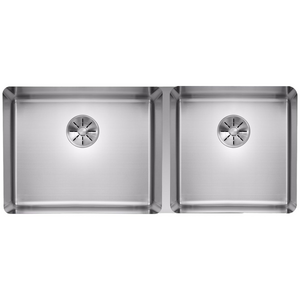 Titan Eternal 500mm and 400mm Double Kitchen Bowl Sink