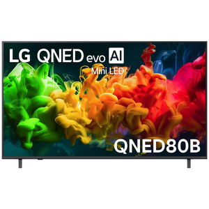 LG 65 Inch QNED80B EVO AI Mini LED 4K Smart TV [2026] 65QNED80BSA