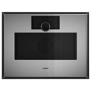 Gaggenau 60cm Expressive Series Compact Built-In Combi-Steam Oven With Water Tank - Left Hinge