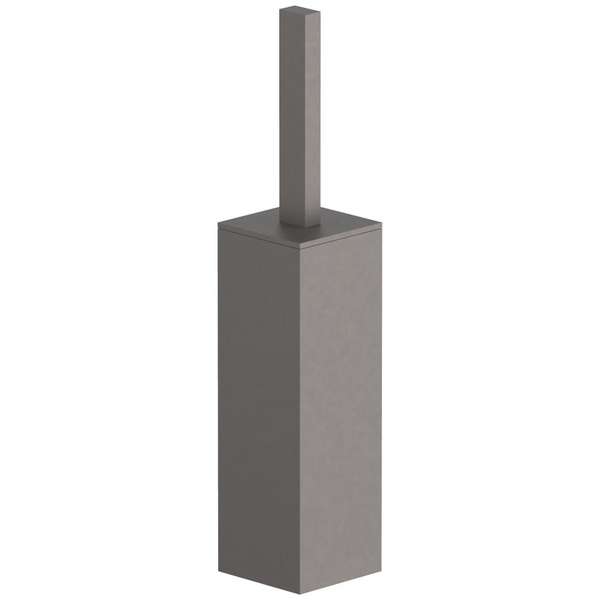 Fantini Linea Wall Mounted Toilet Brush Holder - Matte Gun Metal PVD 92P57772