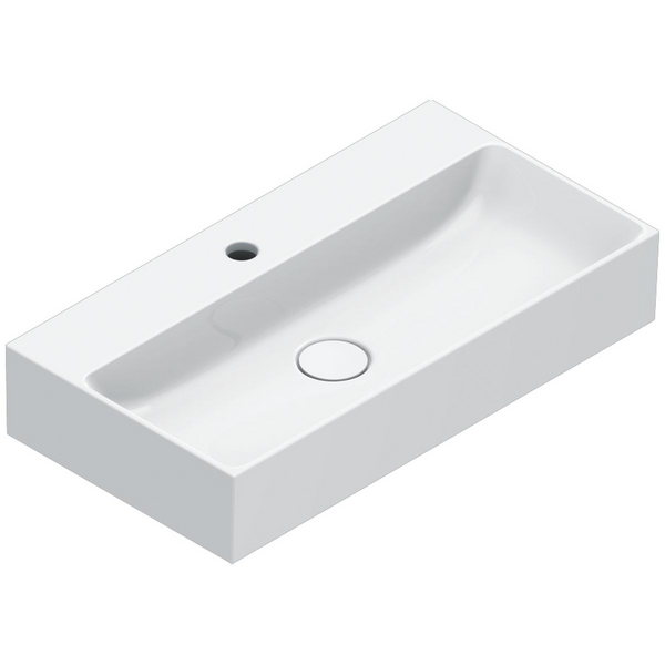 Catalano Premium 650x350 Basin With Taphole Gloss White 0220651001