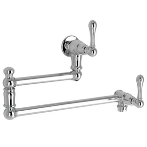 Astra Walker Signature Pot Filler with Metal Lever Handles