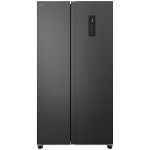 LG 602L Side by Side Fridge Matte Black