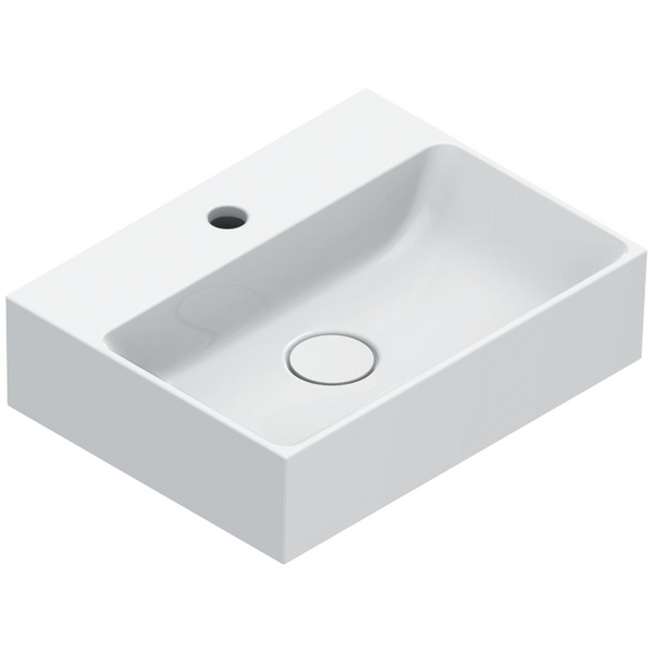Catalano Premium 450x350 Basin With Taphole Gloss White 0220451001