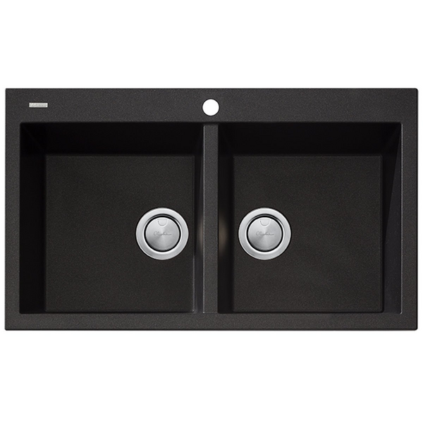 Oliveri Santorini Double Bowl Topmount Sink ST-BL1564
