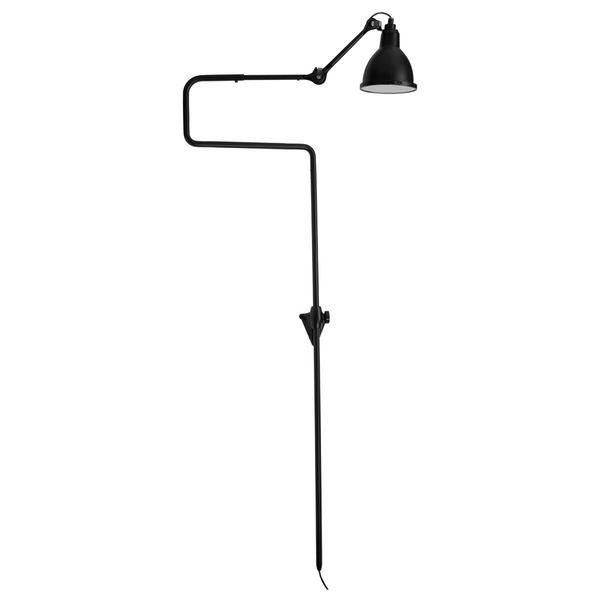 DCW Editions Gras 217 XL Outdoor Wall Light - Black 217XLOUTBL