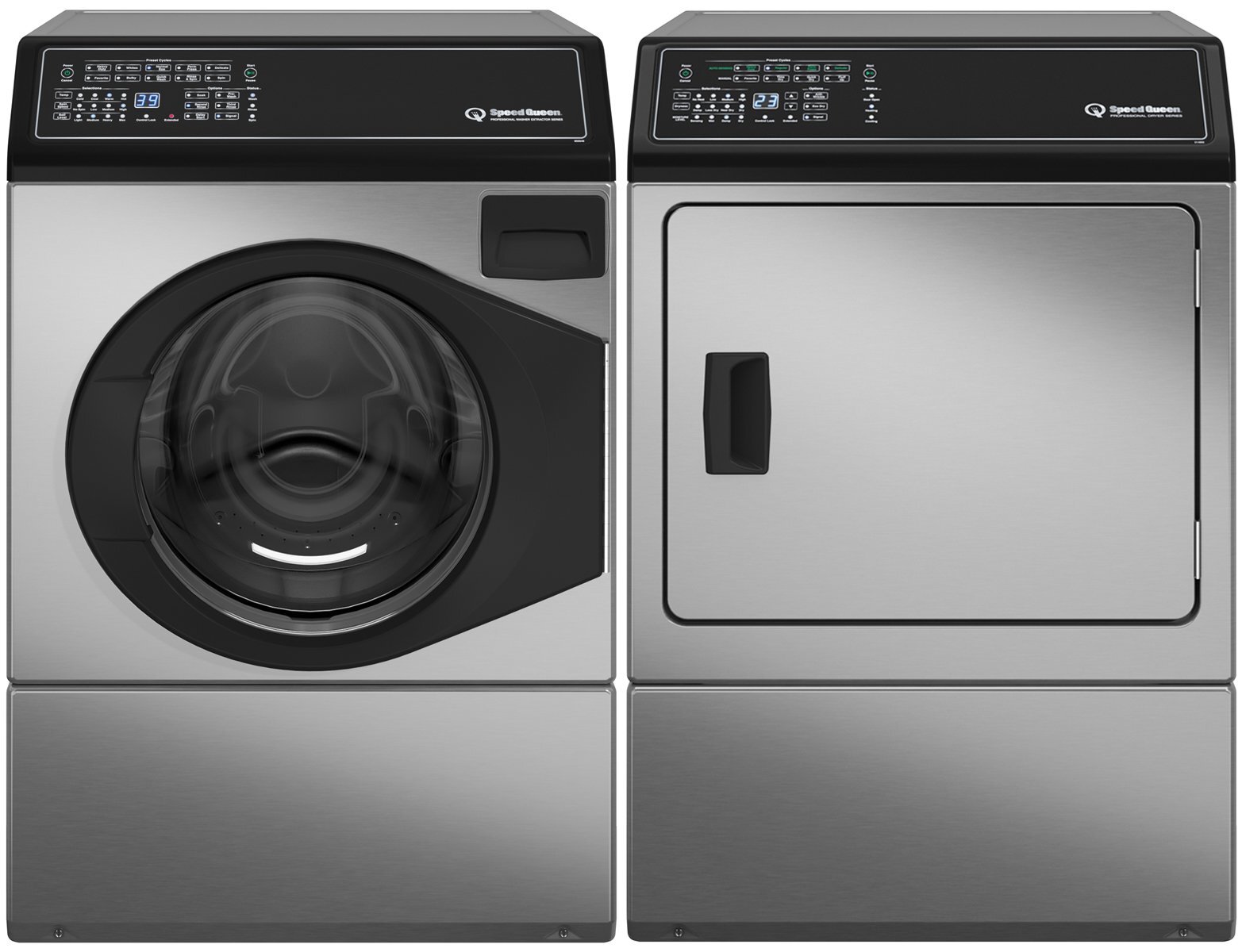 Speed queen washer deals and gas dryer