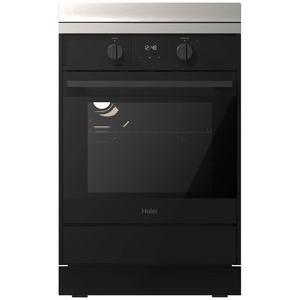 Haier 60cm 500 Series Induction Freestanding Oven Black