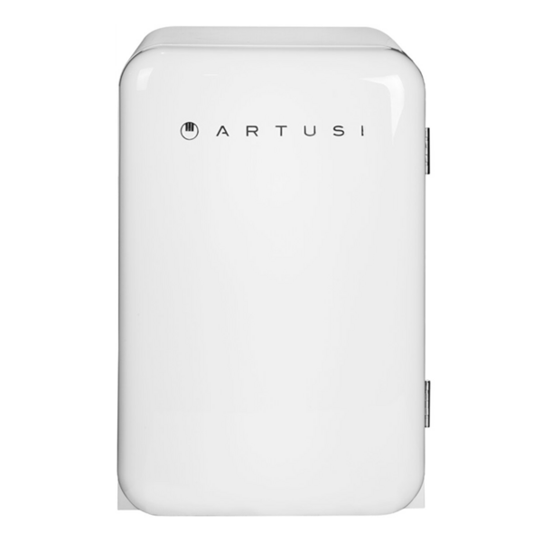 Artusi 107L Retro Style Underbench Bar Fridge ARET130W