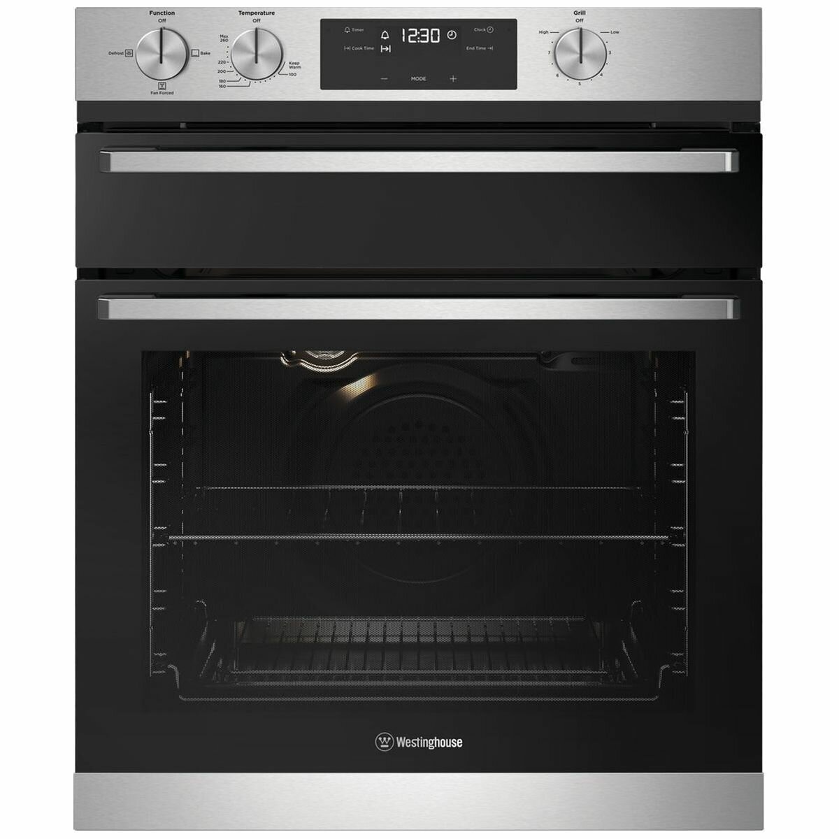 Westinghouse 60cm Built-In Natural Gas Oven with Separate Electric