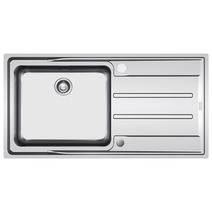 Franke Aton Single Bowl Sink with Right Hand Drainer