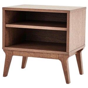 Case Furniture Valentine Bedside Table - Walnut Stain MH611W2STN