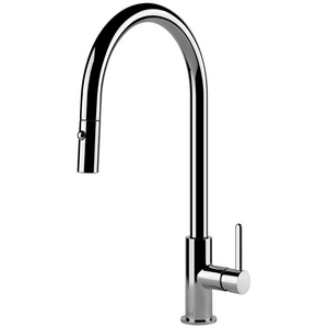 Turner Hastings Naples Pull Out Sink Mixer Chrome