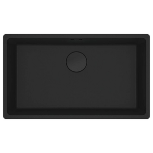 Franke Maris 720mm Single Bowl Flushmount Sink Matte Black