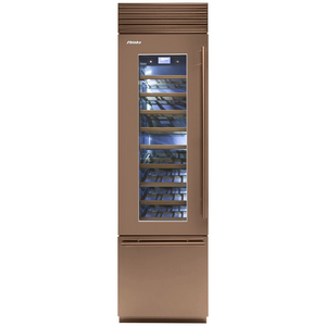 Fhiaba 60cm X-Pro Wine Cabinet with Drawer Left Hinge Copper