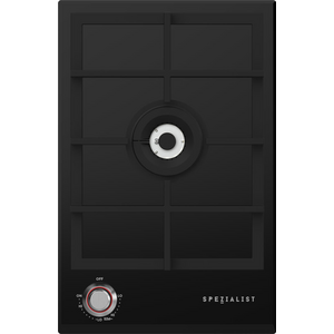 Spezialist 34cm Natural Gas Cooktop With VitroCeramic Surface