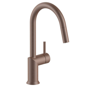 Fantini Nostromo Sink Mixer with Pull Out Hose - Matte Copper PVD