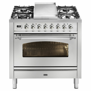 ILVE Nostalgie 90cm Freestanding Dual Fuel Oven/Stove