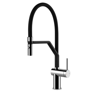Gessi Inedito Semi-Professional Spray Kitchen Mixer Tap Chrome 60429-031