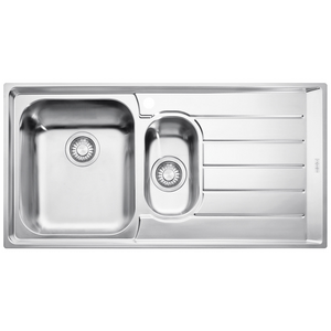 Franke Neptune 1 and 1/4 Bowl Sink with Right Hand Drainer