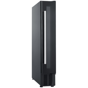 Cantina 7 Bottle Single Zone Wine Cabinet Black CCWIS7B
