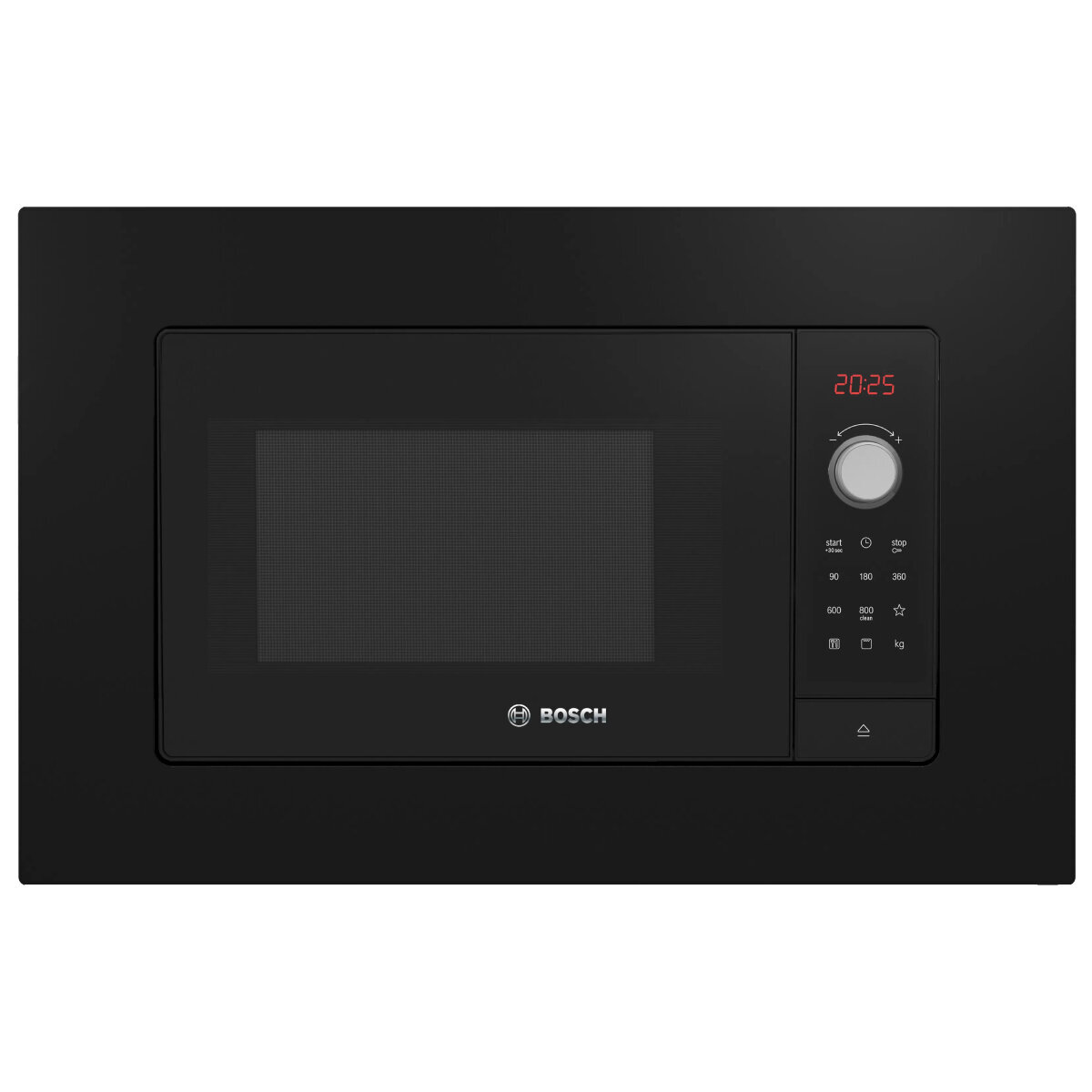 Bosch built shop in microwave black