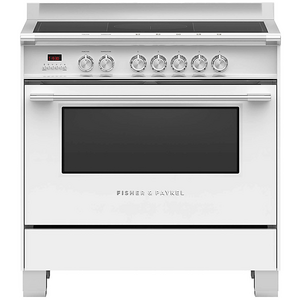 Fisher & Paykel 90cm Series 7 Classic Freestanding Induction Electric Oven White