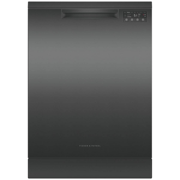 Fisher & Paykel 60cm Freestanding Dishwasher Black Stainless Steel DW60FC3B3