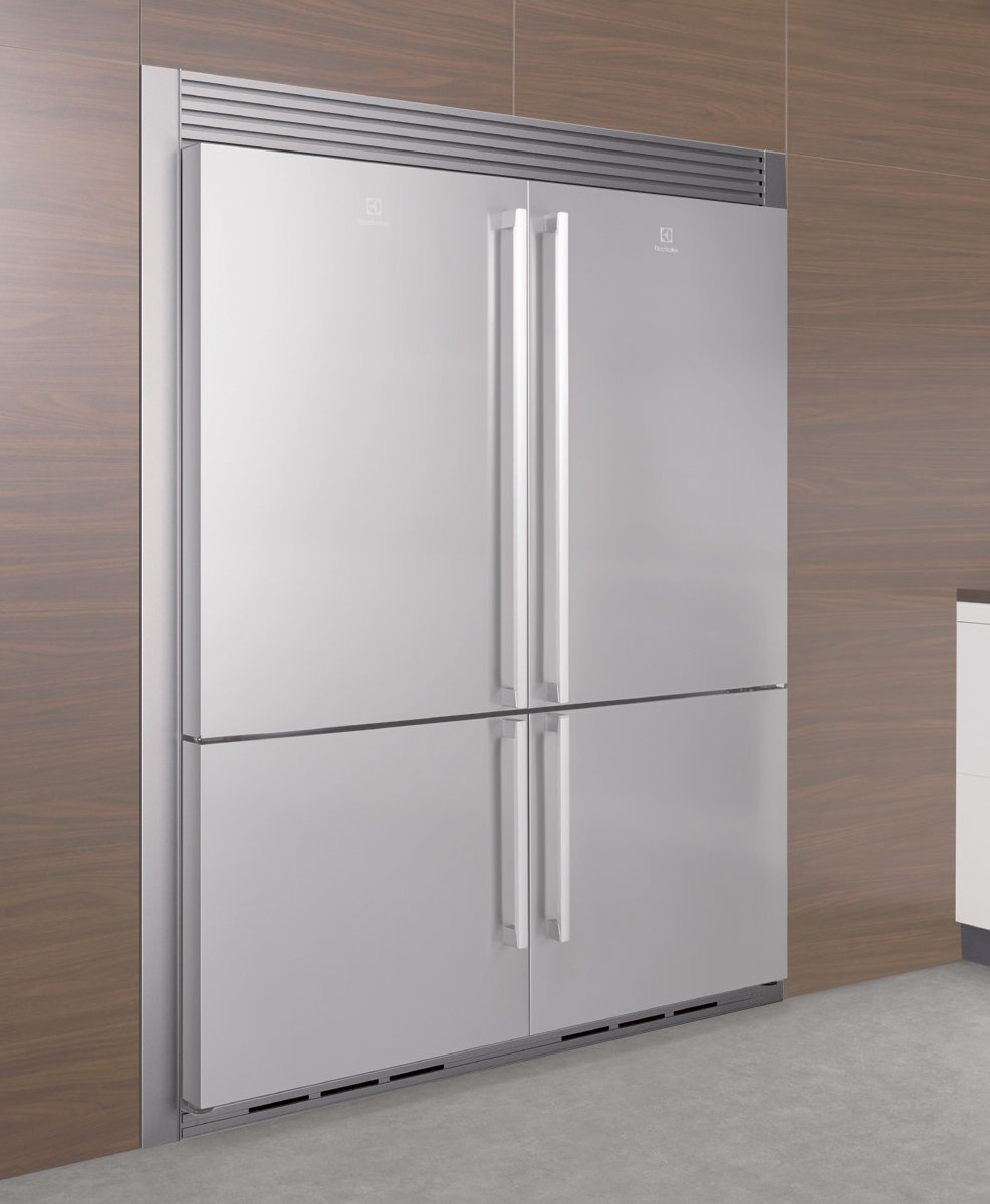 Electrolux pigeon pair sales fridge freezer